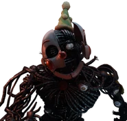 Ennard render used to illustrate the April 2026 Bite By Night update because the patch heavily focuses on new Ennard cosmetics and related balance attention.